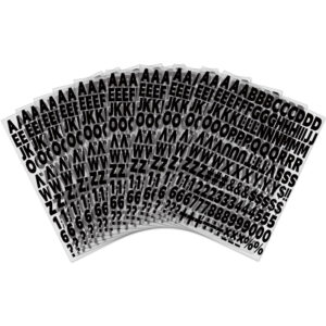 1680pcs Opstrijkbare warmteoverdracht Letters en cijfers Alfabetten Stof Vinyl Letter DIY Voor Sport Jerseys T-shirts Kleding Slogan Afdrukken Ambachten Decoratie