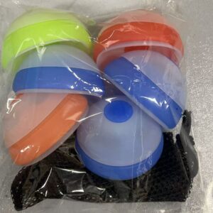 6-pack herbruikbare siliconen waterbal, niet-magnetische snelvulbare waterbomballen, zomerzwembadfeest waterspelspeelgoed voor kinderen en volwassenen