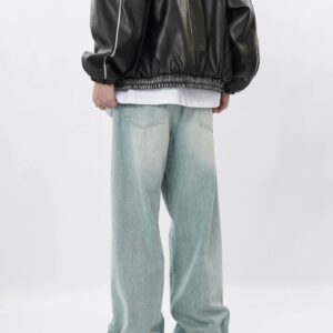 Amerikaanse retro denimbroek voor heren