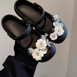 Balletschoenen Camellia uitgeholde antislipslippers voor dames Strandsandalen, zomerslip-on strandschoenen