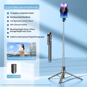 Bluetooth-compatibel statief De ultieme selfie-gadget voor je telefoon