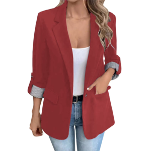 Casual blazers voor dames Open voorkant met lange mouwen Werk-kantoorkostuums Blazer Zakelijke casual outfits, zomerjas, lichte jas, vest voor dames, Chaquetas Para Mujer, jassen voor dames