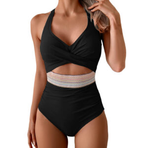 Dames badpak uit één stuk strand casual bikini