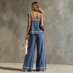 Dames zomer casual mode tweedelige set