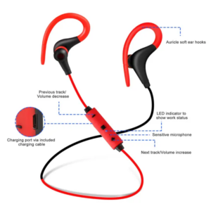 Draadloze headsets V4.1 Sport-in-ear-stereohoofdtelefoon Zweetbestendig