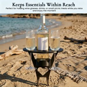 Draagbare picknickstrandtafel Kunststof product