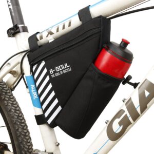 Driehoeksfietstas voor het opbergen van gereedschap op mountainbikes en racefietsen
