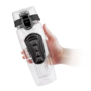 Fruitinfuser Waterfles 32OZ Sapshaker Sport W & Flip Top Deksel Antislipgrepen Voor Kantoor Thuis Sport Hardlopen Wandelen Wandelen