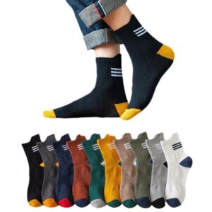 Halfhoge kuitsokken voor heren AutumnWinter lange sokken met taps toelopende top voor heren