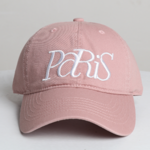 Heren- en damesgeborduurde letter Paris Retro Street Style baseballpet, geschikt voor buitenactiviteiten in de lente en zomer, zonbeschermende muts