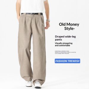 Heren zomer dunne lange broek