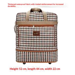 Luchtvaartmaatschappij ingecheckte bagage-organizer reistas
