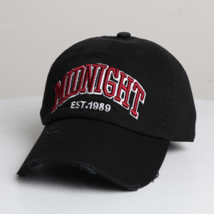 Matching voor heren en dames Casual Retro geborduurde letters 1989 Vintage Soft Top Baseball Cap voor buiten Straat Cool en veelzijdig Zonbescherming Modieuze randhoed