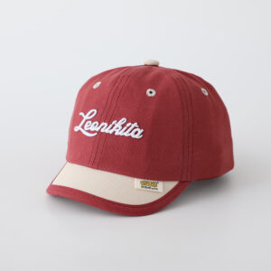 Meerkleurig randstiksel voor kinderen Artistiek lettertype Engels lettertype Borduursel Verstelbaar Eenvoudig Informeel Baseballpet met korte rand Geschikt voor buiten winkelen en reizen
