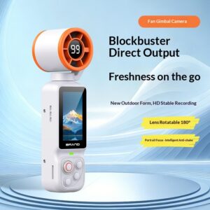 Outdoor fietsen Fan Gimbal zakcamera
