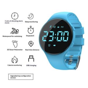 Slim elektronisch horloge Een stille vibrerende wekker, uw ultieme wekgadget voor studenten