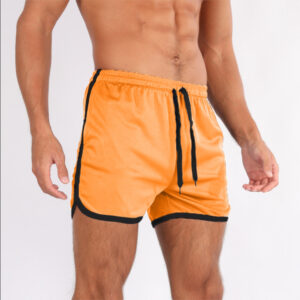 Spieropbouwende zomersportshorts voor heren voor op het strand