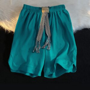 Wafelgeweven casual shorts voor heren