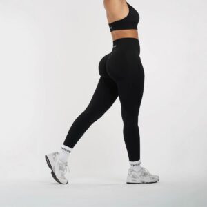 Yogabroek Strakke naadloze hoge taille Heuplift Sport Fitnessbroek