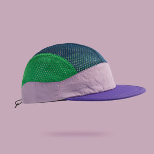 Zomer Heren Meerkleurig Mesh-top Verstelbaar Eenvoudig Casual Stijl Ademend Baseballpet met platte rand Geschikt voor buitenuitjes en dagelijkse activiteiten