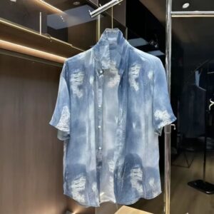 Zomer nieuw design shirt en shorts, lichtgewicht, ademend en ontspannen pasvorm