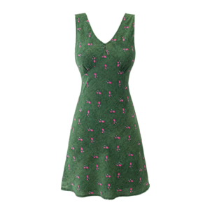 Zomer nieuwe Franse stijl bloemen V-hals