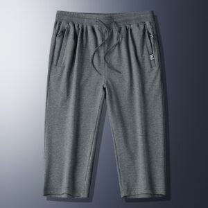 Zomer nieuwe heren casual ijszijde cropped broek