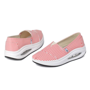 Zomer ondiepe mond casual helling hak moederschoenen