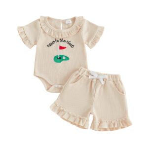 Zomer tweedelige shortset voor meisjes