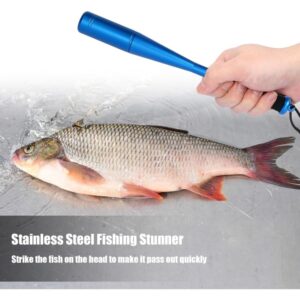 3-delige Fishing Fish Killer Set 24,5 cm Aluminium Fish Killer Inclusief vistang en haakverwijderaar Visaccessoires voor beginners Outdoor karper- en forelvissen