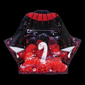 Artistieke stijl loszittende zonbeschermende reistop paren kimono vest lichtgewicht bovenkleding