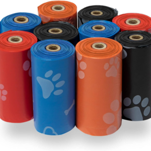 Beste dierbenodigdheden Hondentassen voor het opruimen van afval, vervangingen voor buiten wandelen en reizen met puppy's Lek- en scheurbestendig Dik plastic Assortiment 150 zakken