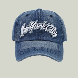 Bij elkaar passende baseballpet voor heren en dames met geborduurde letters en rand, decoratieve modetrend - Geschikt voor alle seizoenen, ideaal voor reizen, laat uw gezicht er kleiner uitzien