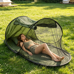 Bootvormige klamboe Geen installatie Outdoor Camping Tent Eén seconde pop-up draagbare klamboe