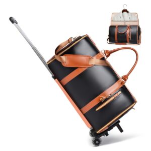 Dames opvouwbare reistas PU handbagage
