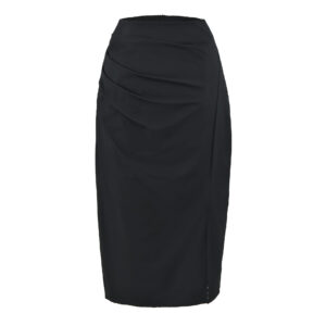 Dames zomer nieuwe split mid-lengte bodycon rok