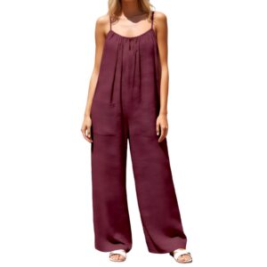Europese en Amerikaanse stijl riem wijde pijpen jumpsuit dames nieuwe zomerstijl