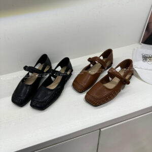 Franse ademende holle sandalen voor dames, nieuwe zomer elegante Mary Jane sandalen met enkele riem en vierkante neus met lage hak