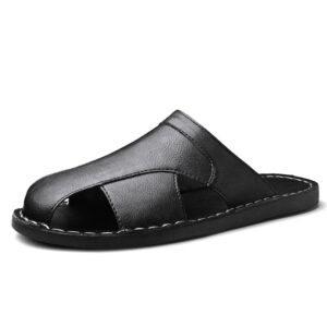 Handgestikte casual strandsandalen voor heren