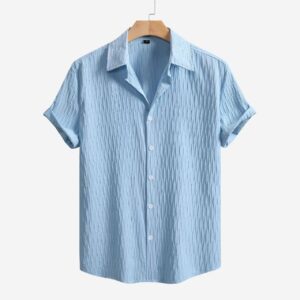 Heren reversstijl strandmode casual overhemd