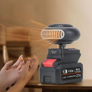Huishoudelijke draadloze verwarming met lithiumbatterij voor buiten