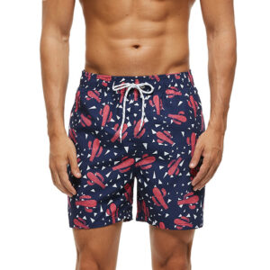 Modieuze sportstrandshorts voor heren met digitale 3D-print, Europese en Amerikaanse stijl