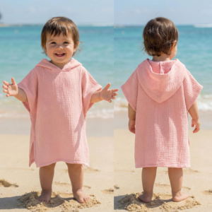 Vierseizoenenbadjas Kinderstrandlaken