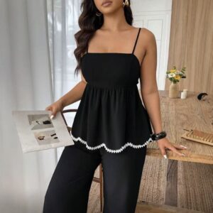 Zomer modieuze casual tweedelige set