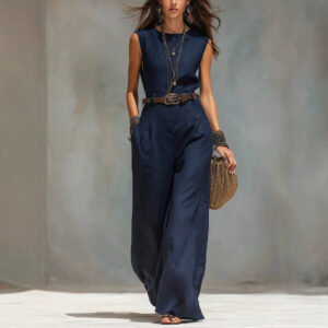 Zomer mouwloze off-shoulder professionele chique dames