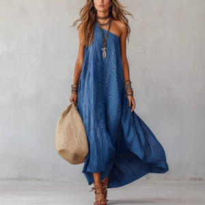 Zomer nieuwe dames off-shoulder jurk