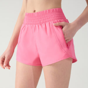 Zomer tweedelige imitatieshort met hoge taille om kledingstoringen te voorkomen