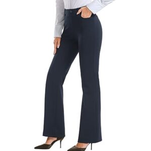 Amazon Dameskledingbroek, Business Casual werkbroek met zak, Normale casual broek voor op kantoor
