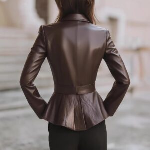 Elegante jas met lange mouwen voor dames, casual en verfijnd