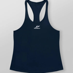 Europees en Amerikaans trendy merk Youngla mouwloos vest voor heren, fitnesskleding, sneldrogende elastische sporttraining, hardloopfitnesstop